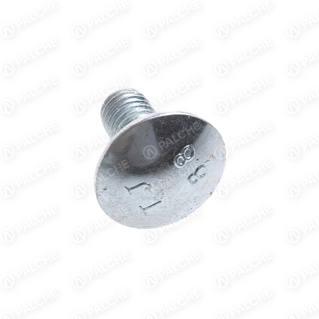 236438 (610097) (GE040612) (03M7183) Mushroom Head Square Neck Bolt M8x16x10 (8.8) (fits to CLAAS)