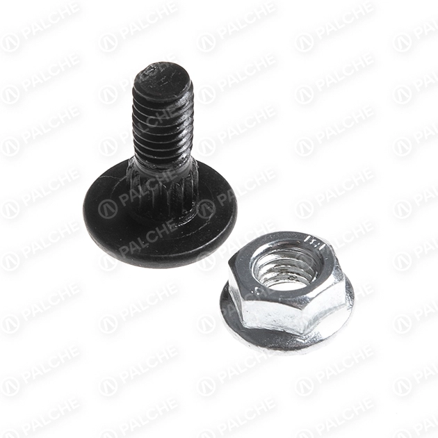 626407+626408 Knife section bolt M6x16 (8.8) + nut M6 (fits to CLAAS)