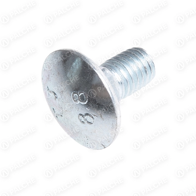 236438 (610097) (GE040612) (03M7183) Mushroom Head Square Neck Bolt M8x16x10 (8.8) (fits to CLAAS) - alternative image