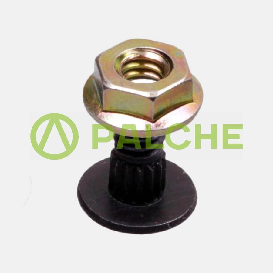 626407+626408 Knife section bolt M6x16 (8.8) + nut M6 (fits to CLAAS) - alternative image